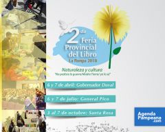2° Feria Provincial del Libro | agenda PAMPEA