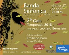 2º Concierto Banda Sinfónica de La Pampa | AP